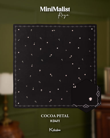 KEKABOO MINIMALIST RAYA COCOA PETAL (K0411)