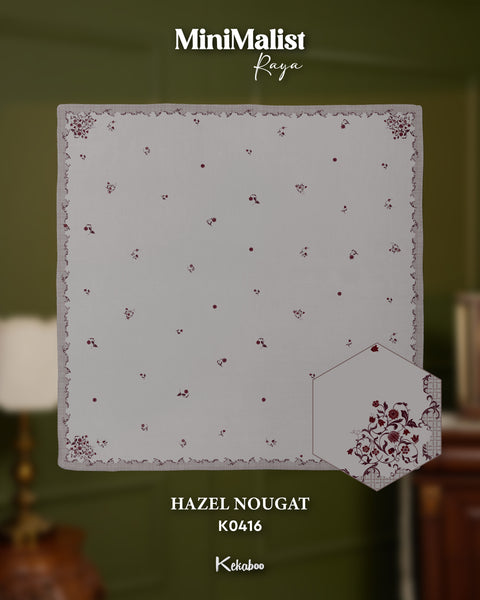 KEKABOO MINIMALIST RAYA HAZEL NOUGAT (K0416)