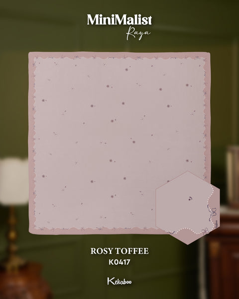 KEKABOO MINIMALIST RAYA ROSY TOFFEE (K0417)