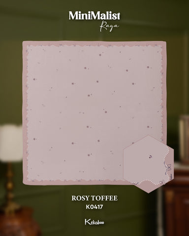 KEKABOO MINIMALIST RAYA ROSY TOFFEE (K0417)