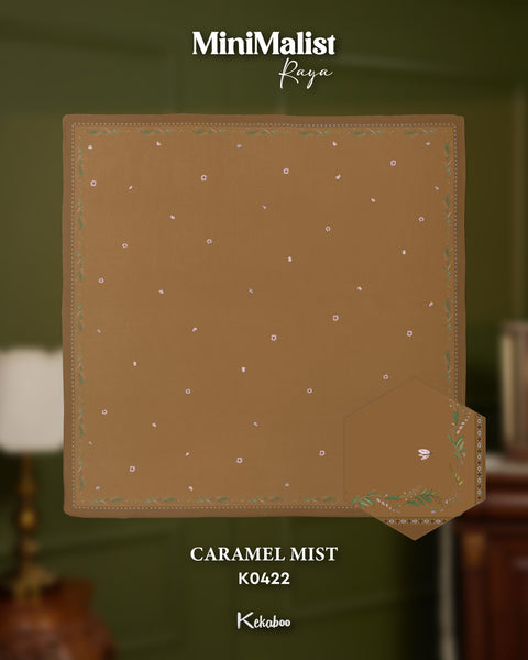 KEKABOO MINIMALIST RAYA CARAMEL MIST (K0422)