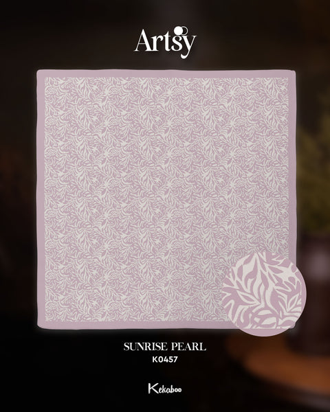 KEKABOO ARTSY SUNRISE PEARL (K0457) - TUDUNG KEKABOO - LIMITED AND EXCLUSIVE