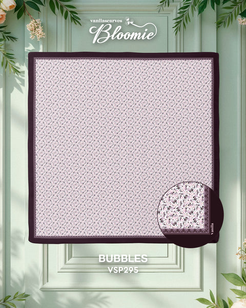 VANILA SCARVES BLOOMIE BUBBLES (VSP295) - TUDUNG KEKABOO - LIMITED AND EXCLUSIVE