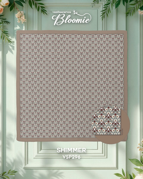 VANILA SCARVES BLOOMIE SHIMMER (VSP296) - TUDUNG KEKABOO - LIMITED AND EXCLUSIVE