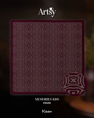KEKABOO ARTSY MEMORIES KISS (K0455) - TUDUNG KEKABOO - LIMITED AND EXCLUSIVE