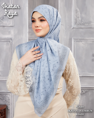 KEKABOO IKATAN IN EMBUN (K0400) - TUDUNG KEKABOO - LIMITED AND EXCLUSIVE