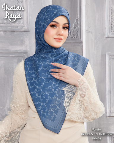 KEKABOO IKATAN IN INDERA (K0401) - TUDUNG KEKABOO - LIMITED AND EXCLUSIVE