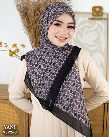 VANILA SCARVES PREMIUM PRINTED YANI (VSP248)