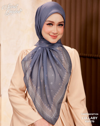 VANILA SCARVES PREMIUM PRINTED LULLABY (VSP279) - TUDUNG KEKABOO - LIMITED AND EXCLUSIVE