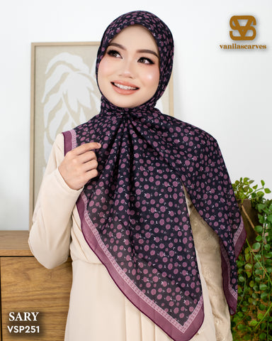 VANILA SCARVES PREMIUM PRINTED SARY (VSP251)