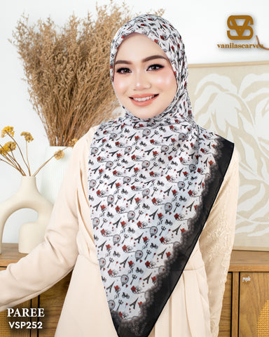 VANILA SCARVES PREMIUM PRINTED PAREE (VSP252)