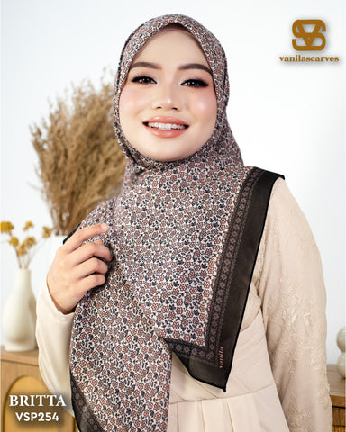 VANILA SCARVES PREMIUM PRINTED BRITTA (VSP254)