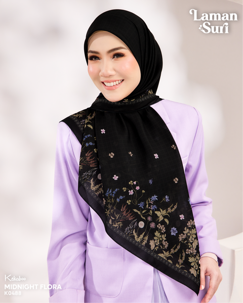 KEKABOO LAMAN SURI MIDNIGHT FLORA (K0488)