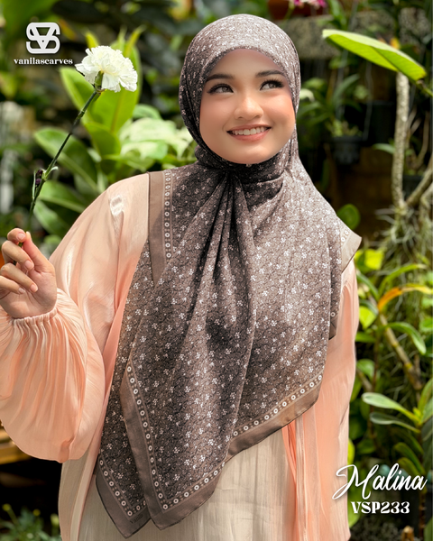 VANILA SCARVES PREMIUM PRINTED MALINA (VSP233)