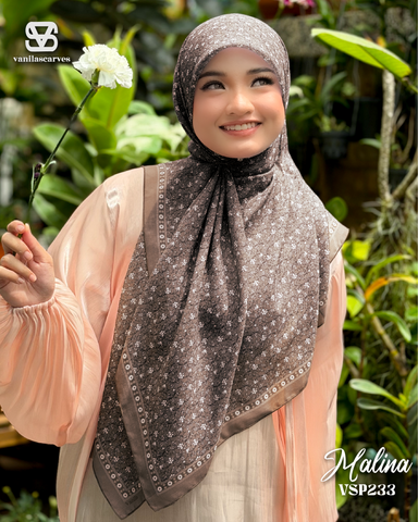 VANILA SCARVES PREMIUM PRINTED MALINA (VSP233)