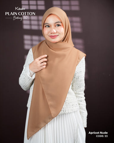 KEKABOO PLAIN COTTON B50 APRICOT NUDE (22)