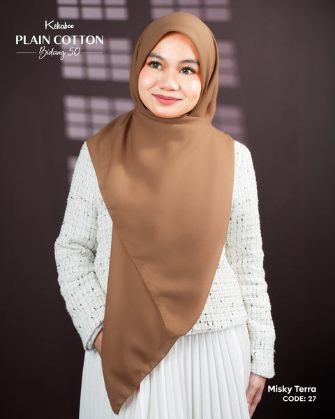 KEKABOO PLAIN COTTON B50 MISKY TERRA (27)