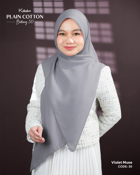 KEKABOO PLAIN COTTON B50 VIOLET MUSE (30)