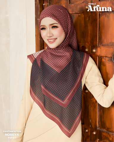 VANILA SCARVES ARUNA NOREYA (VSP311) - TUDUNG KEKABOO - LIMITED AND EXCLUSIVE