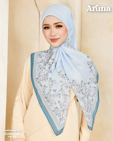VANILA SCARVES ARUNA ZURELLE (VSP313) - TUDUNG KEKABOO - LIMITED AND EXCLUSIVE