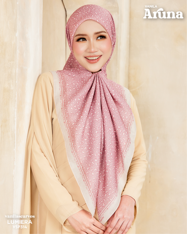VANILA SCARVES ARUNA LUMIERA (VSP314) - TUDUNG KEKABOO - LIMITED AND EXCLUSIVE