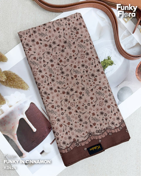KEKABOO FUNKY IN CINNAMON (K0424) - TUDUNG KEKABOO - LIMITED AND EXCLUSIVE