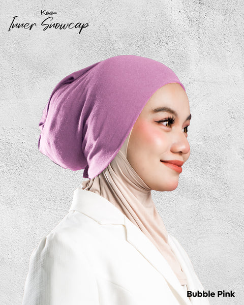 INNER KEKABOO EXCLUSIVE BUBBLE PINK - TUDUNG KEKABOO - LIMITED AND EXCLUSIVE