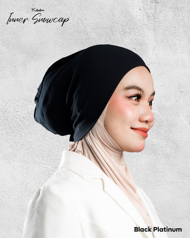 KEKABOO EXCLUSIVE INNER BLACK PLATINUM - TUDUNG KEKABOO - LIMITED AND EXCLUSIVE