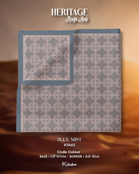 KEKABOO HERITAGE BLUE MIST (K0463) - TUDUNG KEKABOO - LIMITED AND EXCLUSIVE
