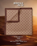 KEKABOO HERITAGE IVORY BROWN (K0466) - TUDUNG KEKABOO - LIMITED AND EXCLUSIVE