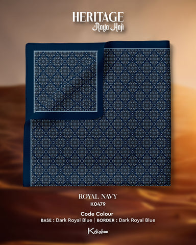 KEKABOO HERITAGE ROYAL NAVY (K0479) - TUDUNG KEKABOO - LIMITED AND EXCLUSIVE