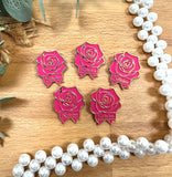 KEKABOO PINK ROSE BROOCH