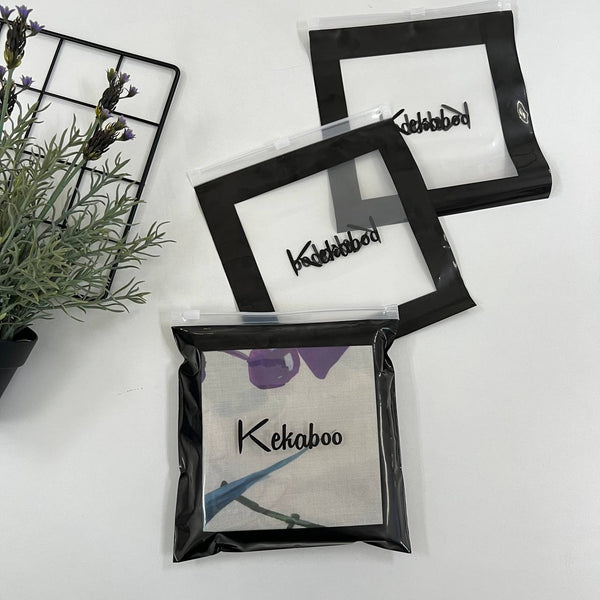 SET PLASTIK ZIPLOCK SE KEKABOO (BLACK)