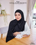 BAWAL PLAIN PREMIUM COTTON B58 (BB01 RICH BLACK)