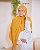 KEKABOO BAWAL PLAIN PREMIUM COTTON B58 HONEY DAISY (BB 05)