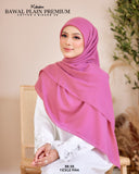 KEKABOO BAWAL PLAIN PREMIUM COTTON B58 TICKLE PINK (BB 08)