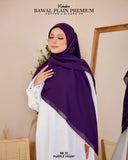 BAWAL PLAIN PREMIUM COTTON B58 (BB10 PURPLE HEART)