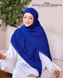 KEKABOO BAWAL PLAIN PREMIUM COTTON B58 ULTRAMARIN (BB 12)