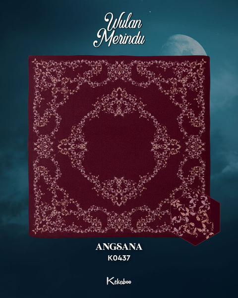 KEKABOO WULAN MERINDU ANGSANA (K0437) - TUDUNG KEKABOO - LIMITED AND EXCLUSIVE