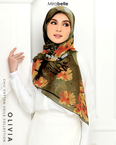 MIRABELLE CHIC COTTON VOILE OLIVIA