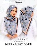 KEKABOO FULLPRINT KITTY STAY SAFE