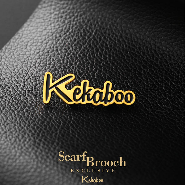 Kekaboo Scarf BROOCH Exclusive
