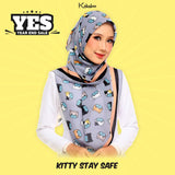 KEKABOO FULLPRINT KITTY STAY SAFE