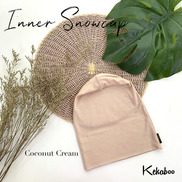 KEKABOO EXCLUSIVE INNER COCONUT CREAM - TUDUNG KEKABOO - LIMITED AND EXCLUSIVE