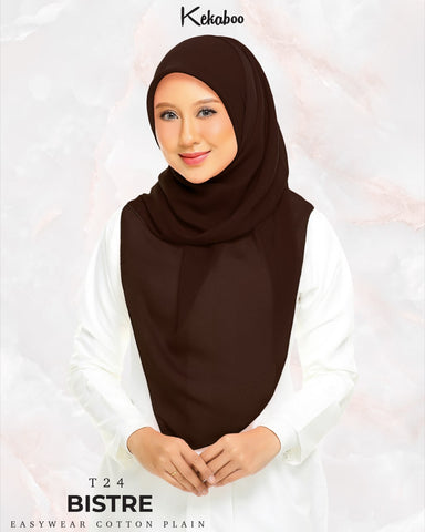 KEKABOO EASYWEAR COTTON PLAIN (T24 BISTRE)