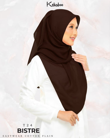 KEKABOO EASYWEAR COTTON PLAIN (T24 BISTRE)