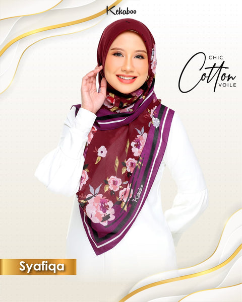 KEKABOO CHIC COTTON VOILE SYAFIQA