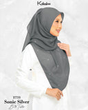 BAWAL PLAIN BATU TABUR (BT09 SONIC SILVER) - TUDUNG KEKABOO - LIMITED AND EXCLUSIVE