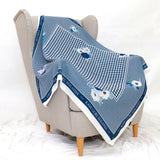 KEKABOO KAMI GURU MALAYSIA BIDANG 50 (CORNFLOWER BLUE)