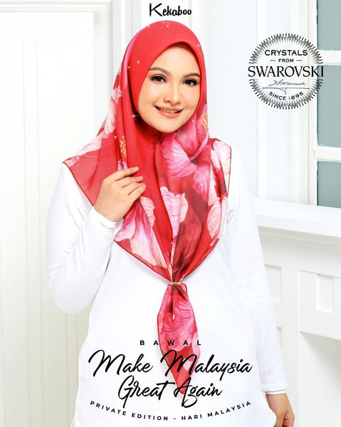 KEKABOO PE BAWAL MAKE MALAYSIA GREAT AGAIN ( 100PCS CRYSTALS )